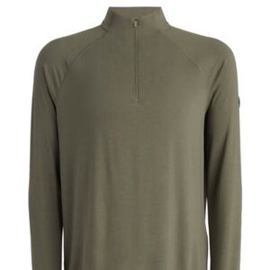 G/Fore Men's XXL ISLE Green 1/4 Zip Men's Mid Layer  MSRP $145